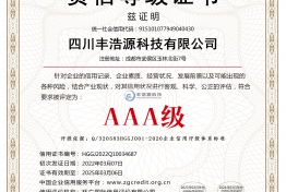 资信等级证书